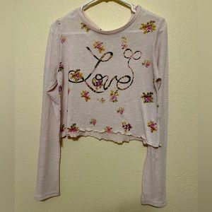 Hype Pink Lightweight Sweater Size Small